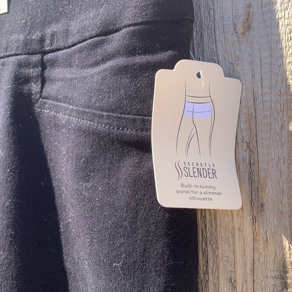 Take 50% OFF- St. John's Bay Black Ankle Pants, Size-16P - Picture 7 of 11